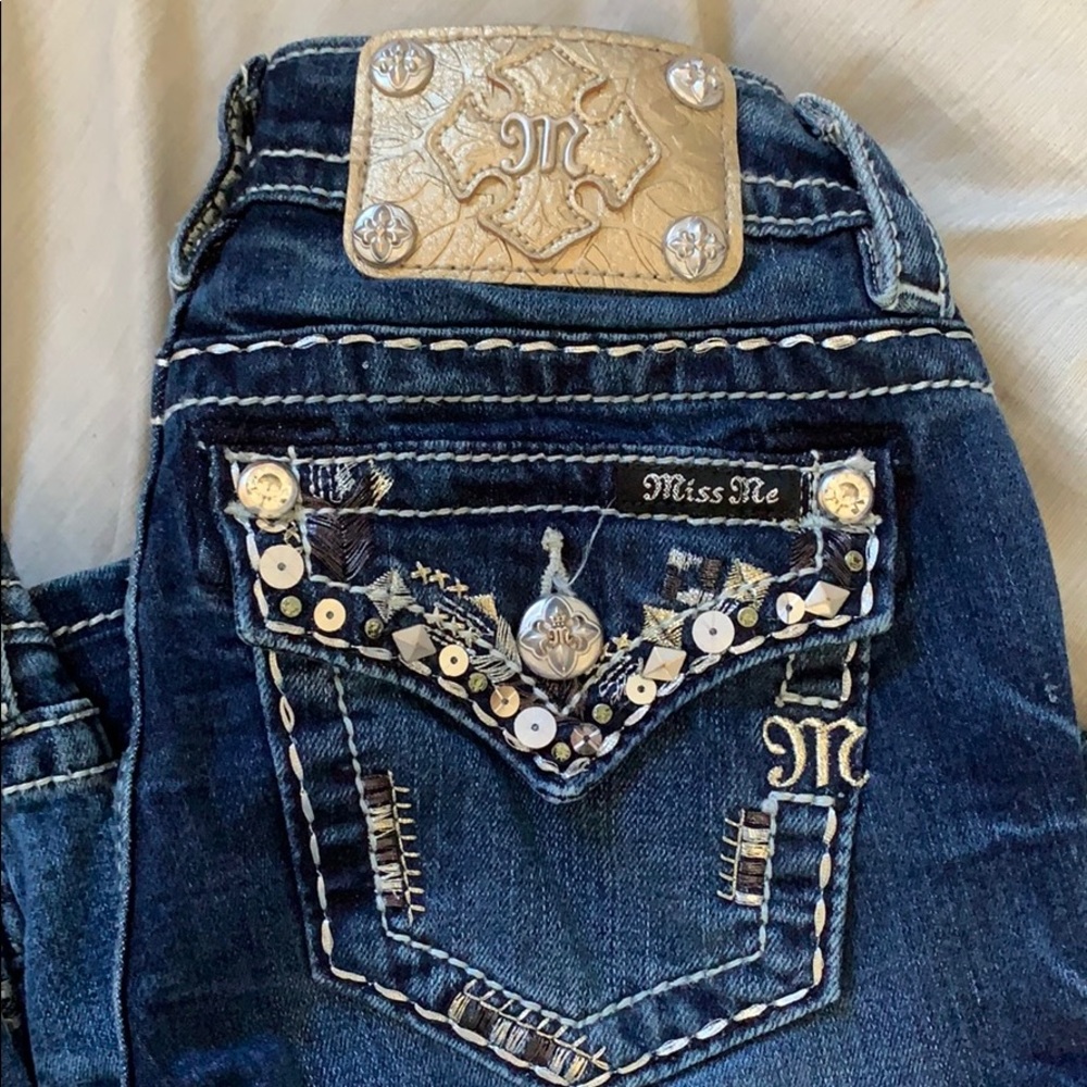 Miss me jeans size 24 signature boot